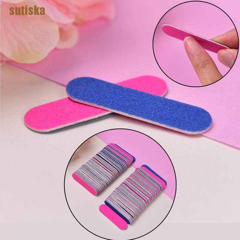 Bộ 100 Cây Dũa Móng Tay Mini Dùng Một Lần