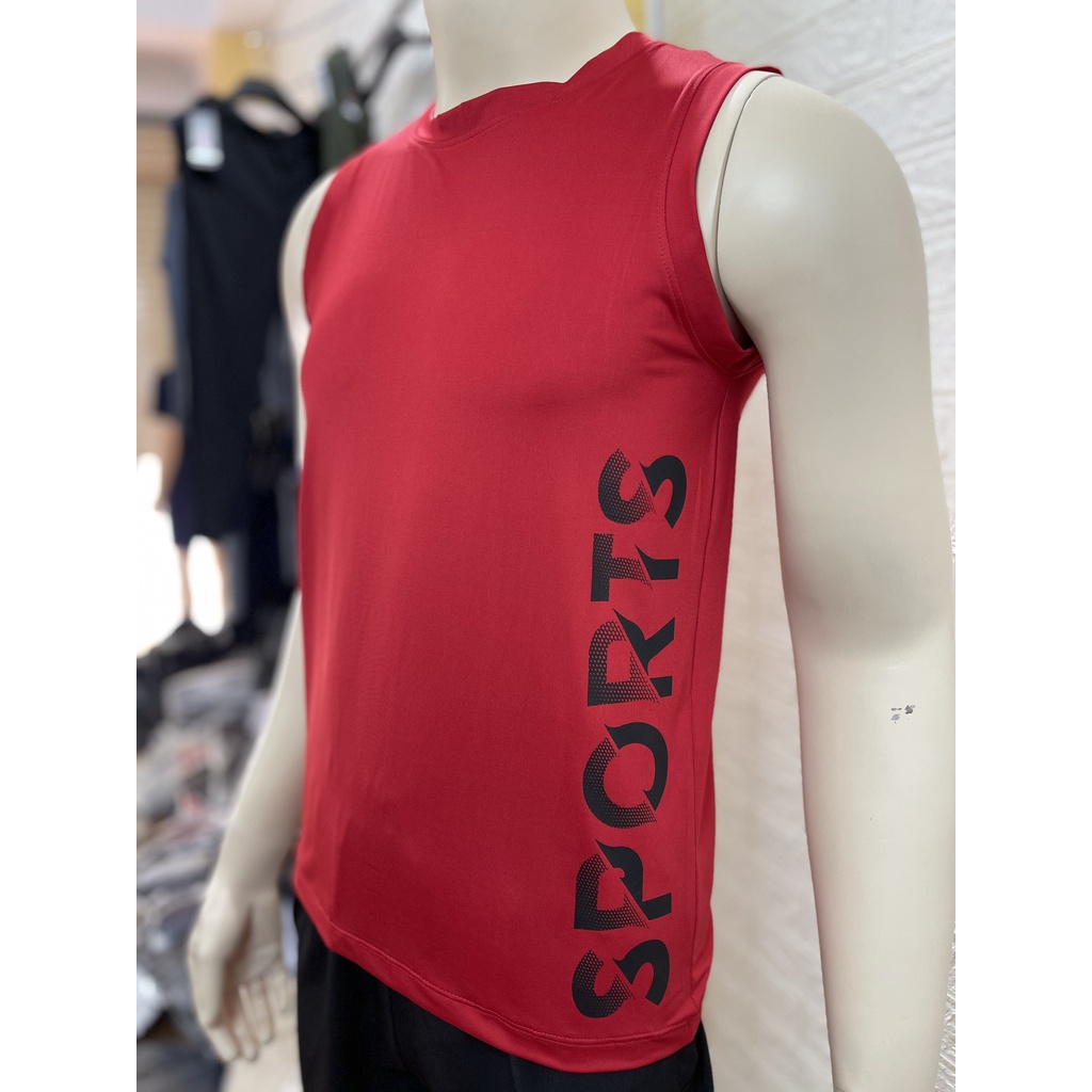 Áo Sát Nách Thể Thao Nam Áo Ba Lỗ Tanktop 6 Màu SPORT