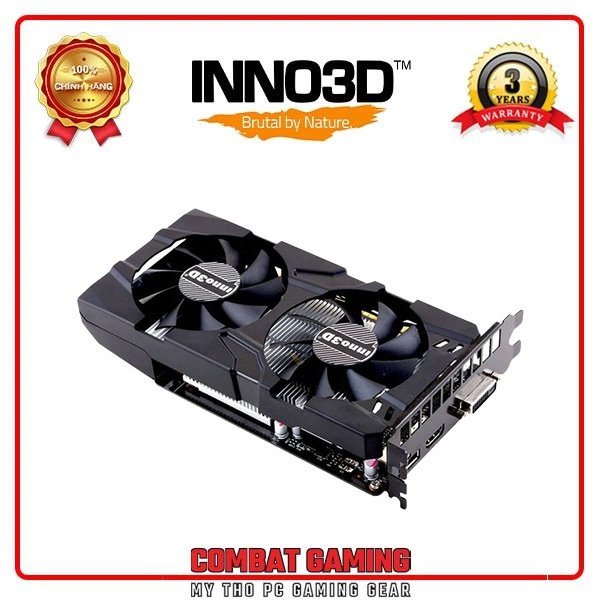 Card Màn Hình INNO3D GTX 1050Ti Twin X2 4GB GDDR6