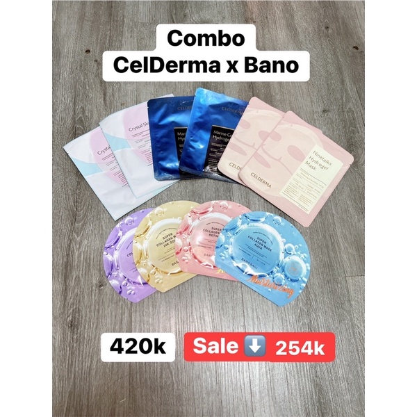 Combo Mask Đa Dạng Dưỡng Da Mix Sẵn