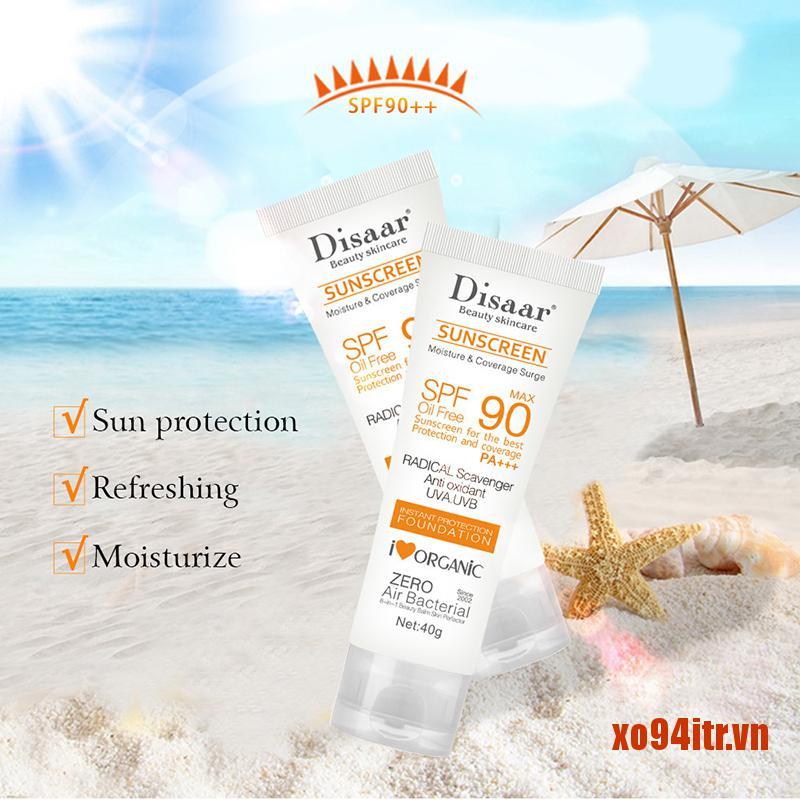 XOITR  Sunscreen Whitening SPF 90 Sunblock Facial Body Skin Protective Cream Anti-