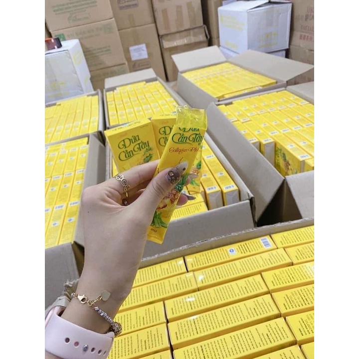 Thạch Dứa Cần Tây Collagen Giảm Cân