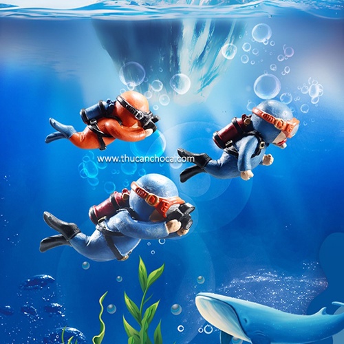 Người lặn trang trí hồ cá