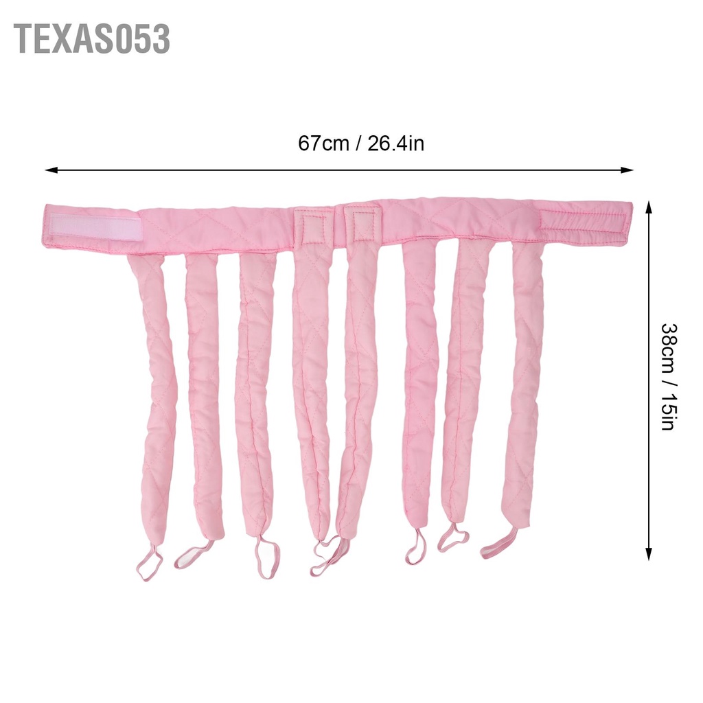 [Hàng Sẵn] Thanh uốn tóc xoăn không dùng nhiệt Hình Bạch Tuộc Kèm Túi Đựng Tiện Lợi Dụng Cụ Tạo Kiểu Tóc Xoăn【Texas053】