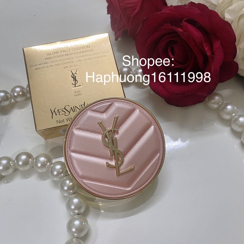 Phấn nước Cushion YSL hồng tiểu thư