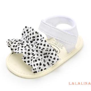 Giày Sandal Đính Nơ Cho Bé Gái