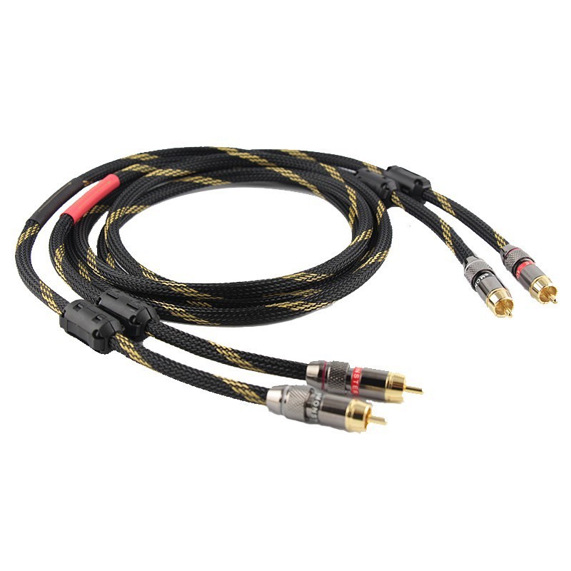 Dây tín hiệu Audio Monster standard 100 hai đầu RCA chống nhiễu 1.5m