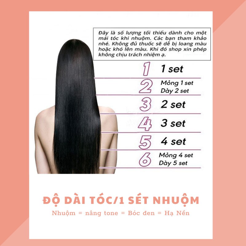 Thuốc Nhuộm Tóc ĐEN TUYỀN Không Tẩy, Lên Từ Mọi Nền, Dùng Để Phủ Bạc _LeoHair_ _Leo_