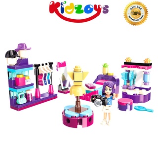 Bộ Đồ Chơi Lắp Ráp Lego Bé Gái - Phòng ngủ của bé gái - Nhựa ABS An Toàn Cho Bé