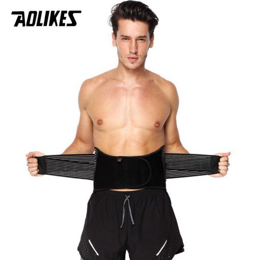 Đai lưng tập gym có lò xo hỗ trợ Aolikes AL7990