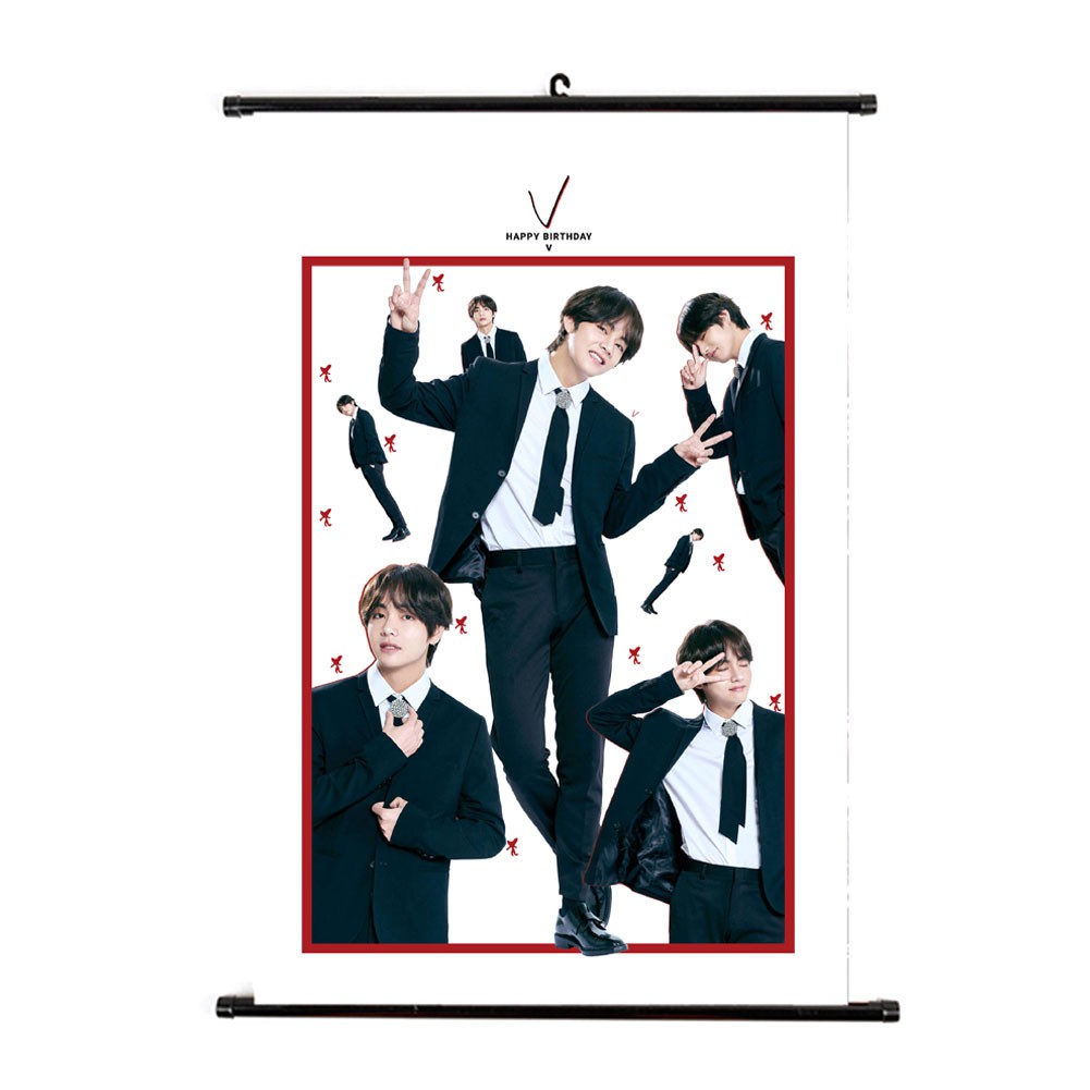 Poster Trang Trí In Hình Nhóm Nhạc Bts 2019 Jungkook Suga Jimin J-Hope