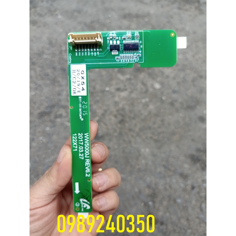 Mạch phím cảm ứng máy giặt Samsung cửa ngang chính hãng