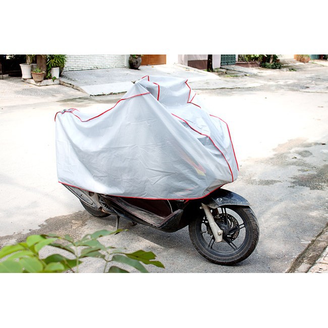 Bạt phủ xe máy che nắng mưa loại dày dặn
