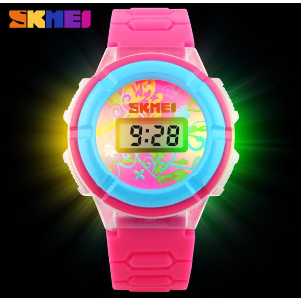 Đồng hồ trẻ em bé gái Skmei 1144 dây silicon