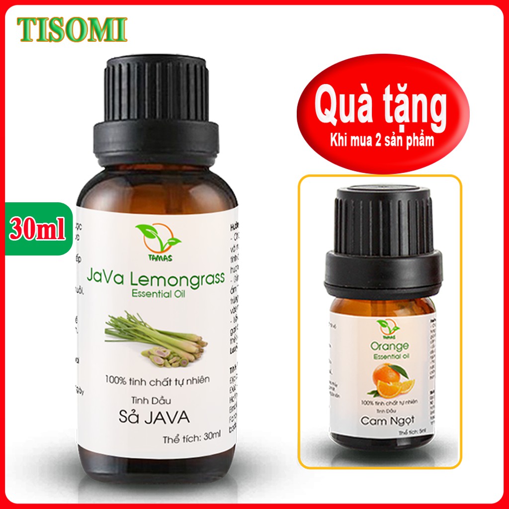  Tinh dầu Sả Java nguyên chất chai 100ml - Khử mùi, đuổi muỗi và côn trùng hiệu quả