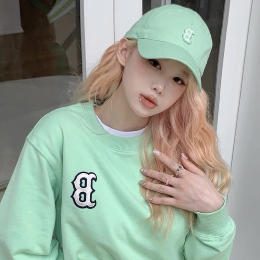 Mũ lưỡi trai Mg STUDIO thêu chữ B thời trang