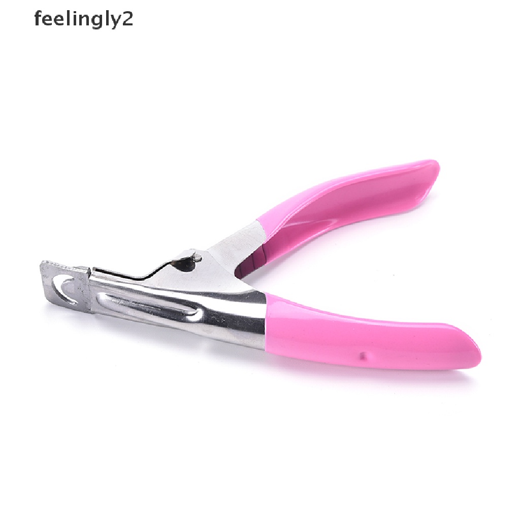 Kềm cắt móng tay giả bằng nhựa acrylic uv thiết kế mới tiện lợi dễ dùng màu ngẫu nhiên