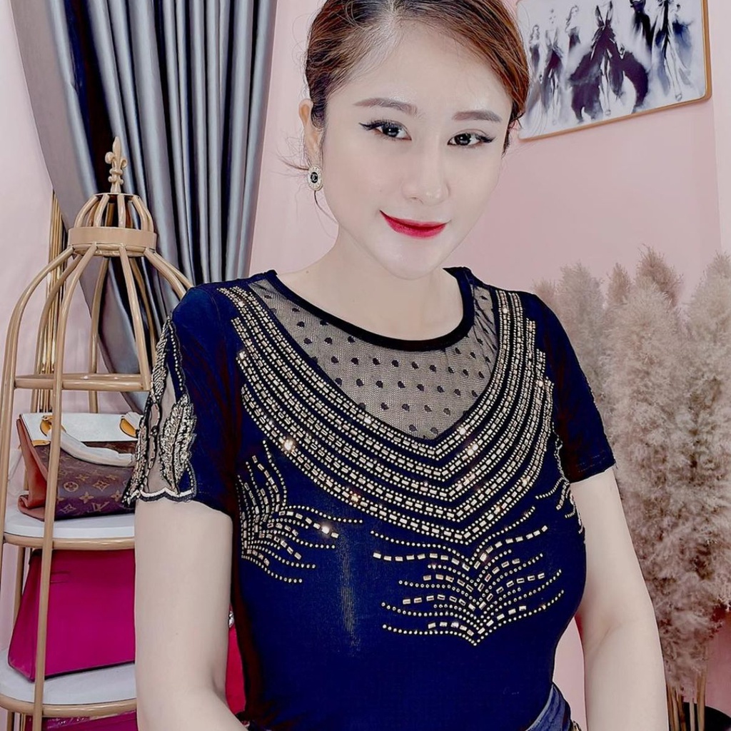 FREE SHIP Áo đá cotton dẻo , áo phông nữ co giãn thoải mái thoáng mát