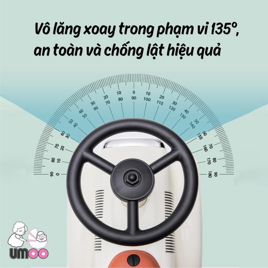 Xe chòi chân Umoo ô tô cho bé