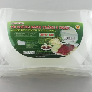 Tô nhựa đựng nước nhúng bánh tráng