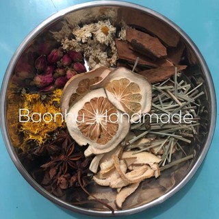 [Gói Mini Dùng Thử] Xông Mặt Thảo Dược Đẹp Da Handmade