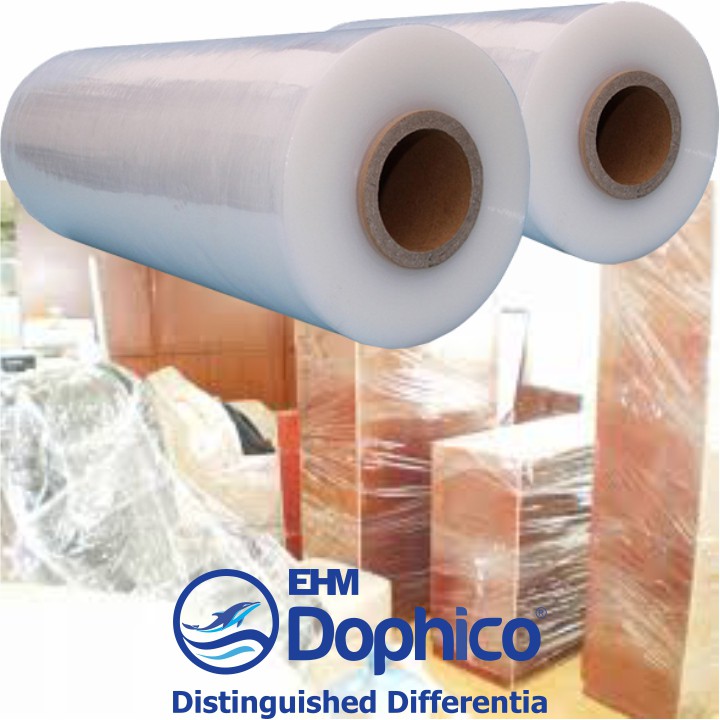 Màng chít PE – Rộng 50Cm x 2Kg/cuộn – Cuốn bọc hàng hoá – Dính và dai chắc