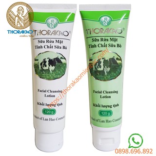 Sữa rửa mặt tinh chất sữa bò Thorakao 120g