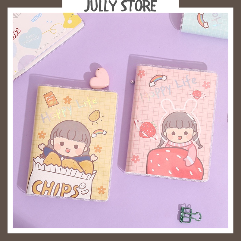Sổ Tay A6 - Phong Cách Cute - Happy Life - JN16