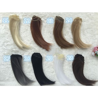 Line tóc 10cm - may tóc búp bê/ tóc mái