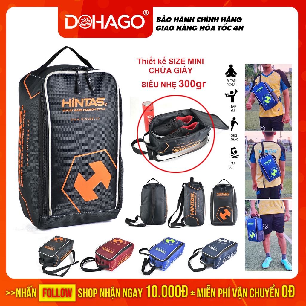 Túi Đựng Giày Đá Bóng DOHAGO, Túi Đựng Giày Đá Banh Bóng Đá Thể Thao, Gym, Yoga, Bơi lội,.. TG 01