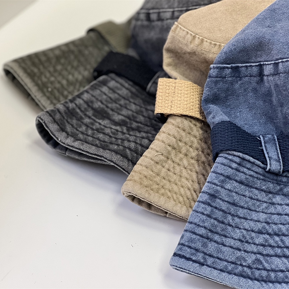 Nón Tai Bèo Nón Bucket Chất Liệu Denim Thiết Kế Mới Cho Phái Nữ Mũ Chống Nắng Mũ Cao Bồi
