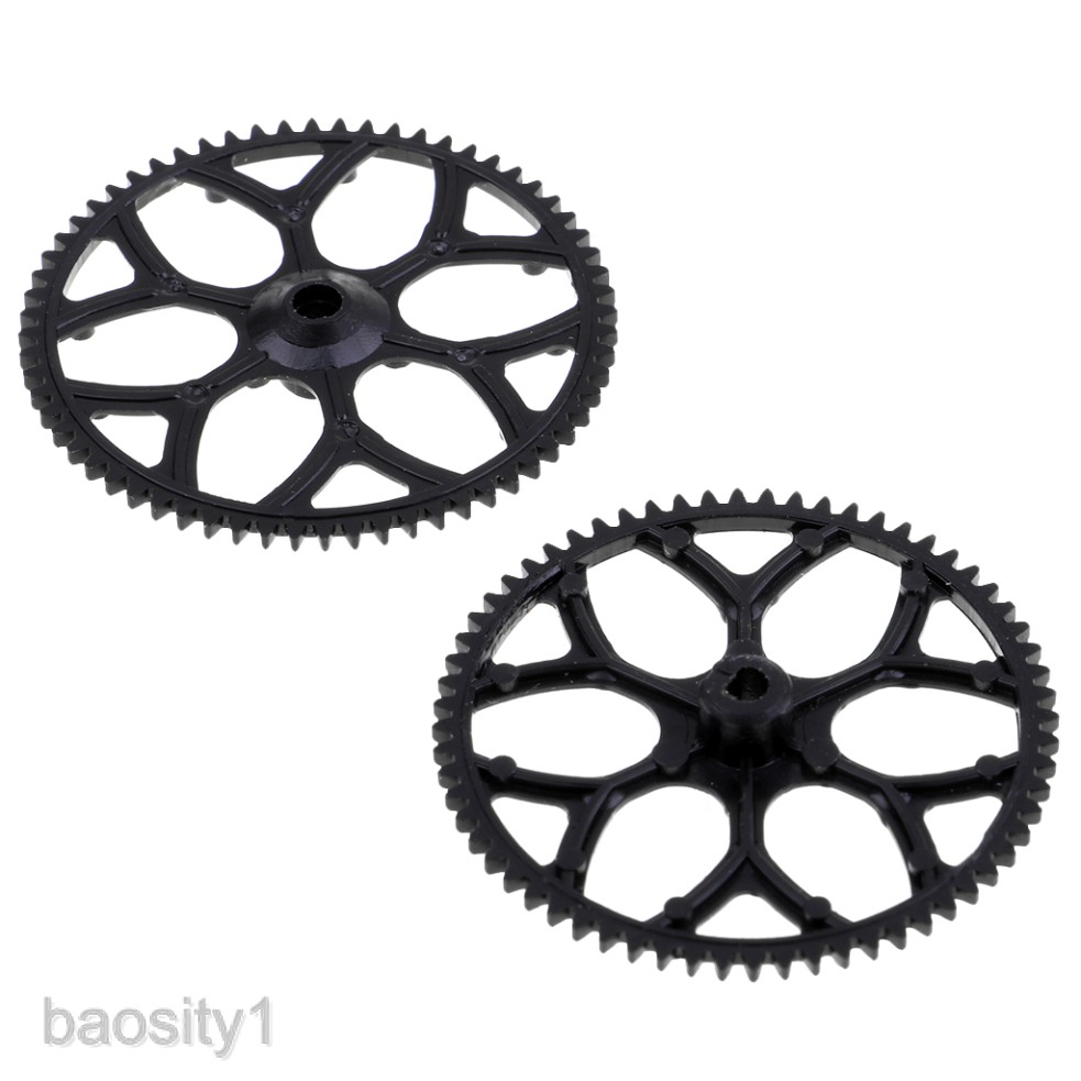 Set 2 Bánh Răng Nhựa Cho Trực Thăng Điều Khiển Từ Xa WLtoys V977 V988 V966 XK K110