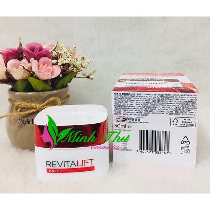 Kem L'Oreal Revitalift Soin Hydratant Jour 50ml - Dưỡng ẩm, chống lão hóa