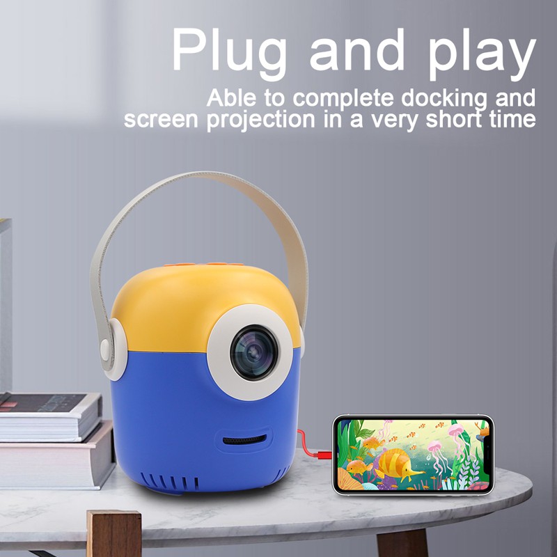 Máy chiếu mini Full độ phân giải lên đến 1920 x 1080 pixel hình ảnh sắc nét sống động bảo hành 12 tháng HN207 máy chiếu | BigBuy360 - bigbuy360.vn