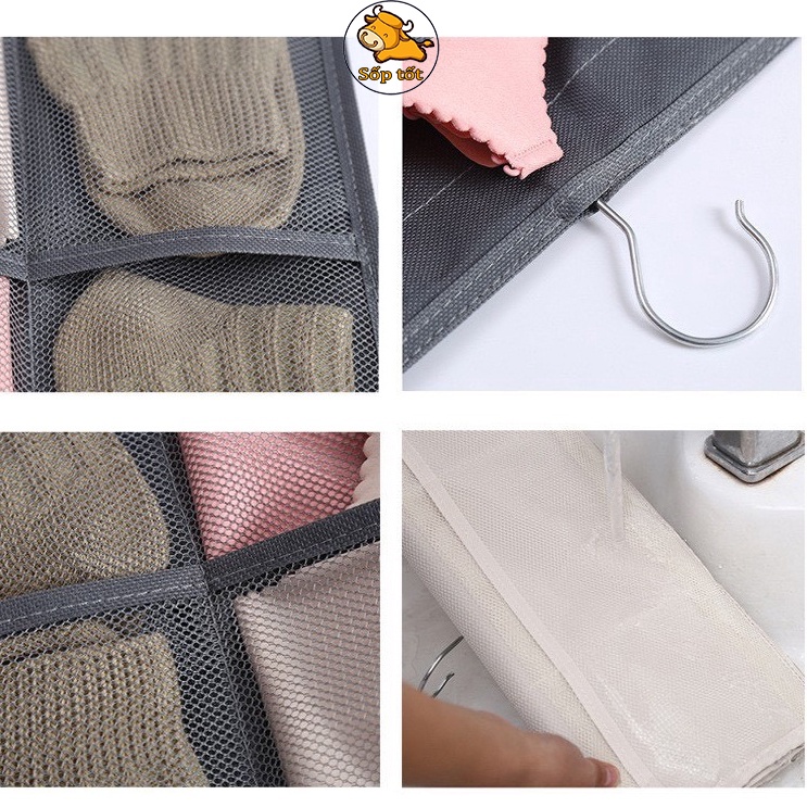 Túi treo đồ lót và tất hai mặt tiện lợi GD59