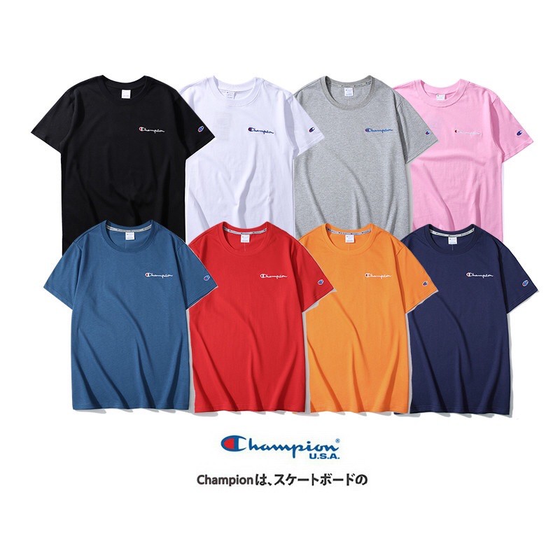 [ĐƯỢC PHÉP KIỂM HÀNG] Áo thun Champion thêu 3D mini Tee|Embroidered | BigBuy360 - bigbuy360.vn