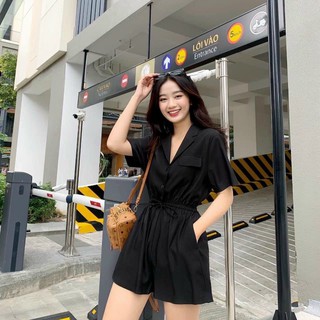 Jum freesize đen thun eo