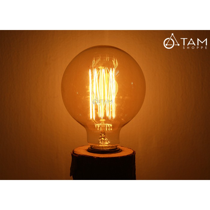Bóng đèn sợi tóc Edison Tròn