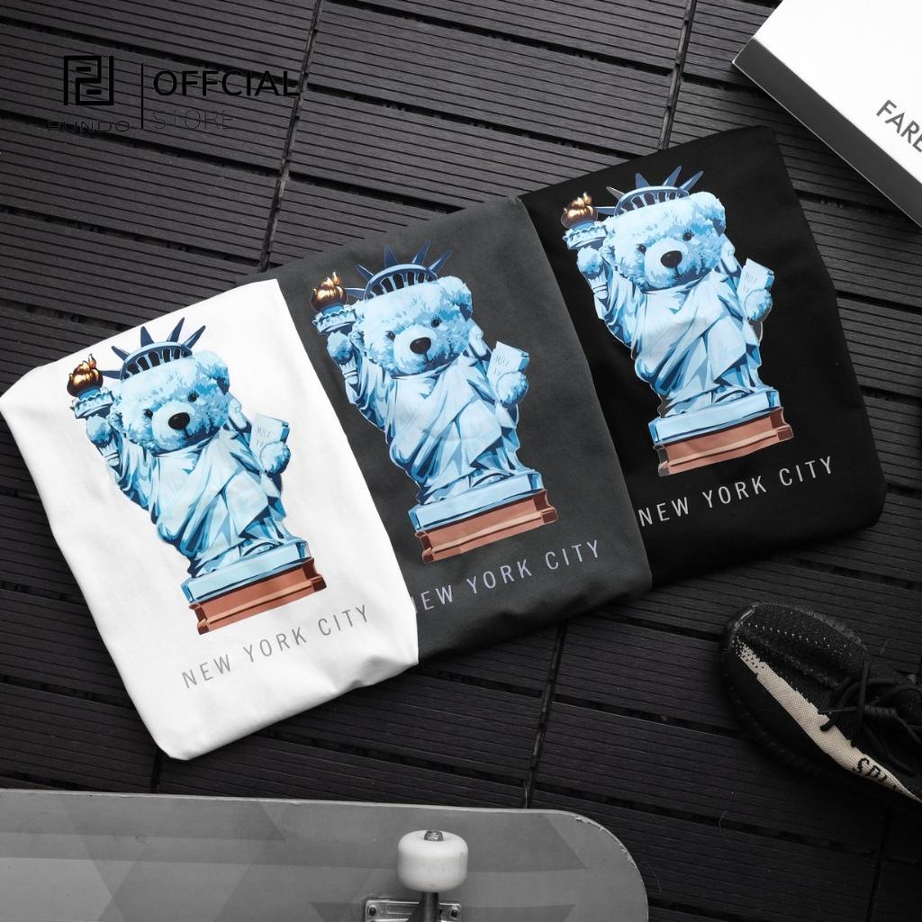 Áo thun nam cổ tròn ngắn tay 3 màu trắng, đen, xám . chất cotton cao cấp PUNDO ATPD53