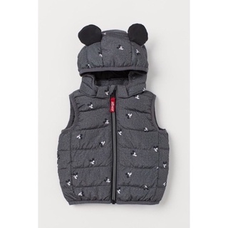 Áo gile phao mickey sz 4/6m