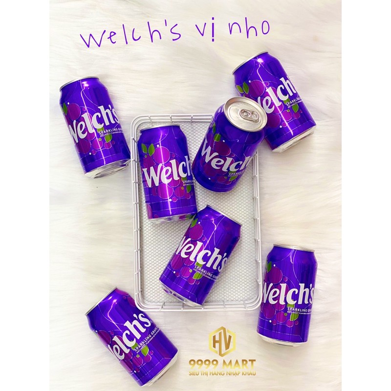 Nước Ngọt Có Gas Welch's