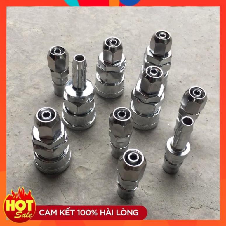 [Hàng Tốt] KHỚP NỐI NHANH MÁY NÉN KHÍ NỐI DÂY 6M, 9M, 12M