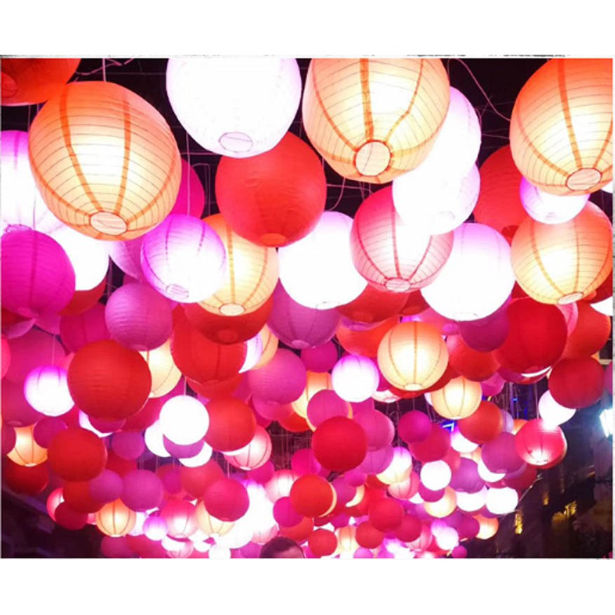 Bộ 27 lồng đèn trang trí các size