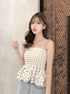 Áo hai giây chấm bi ( hình thật ở cuối)