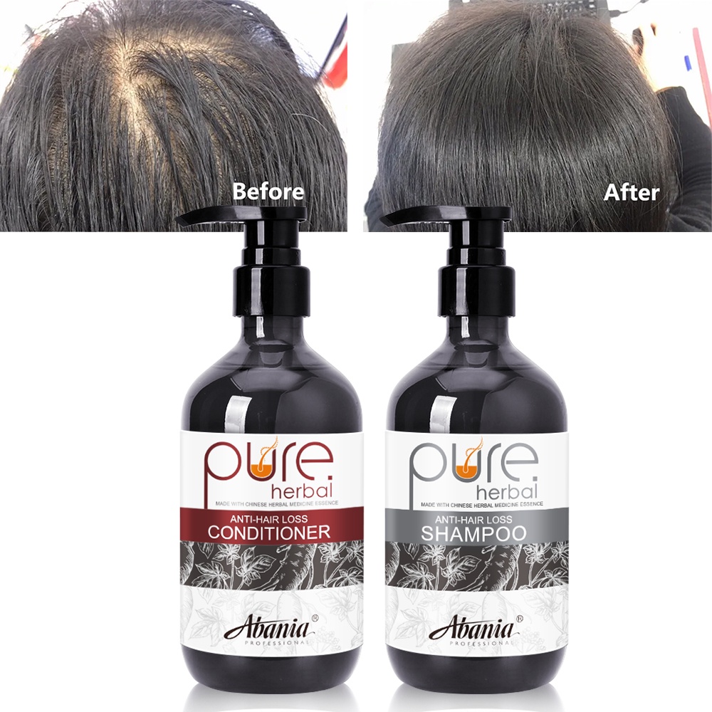 Dầu gội phục hồi trẻ hóa tóc Abania Pure Argan 500ml siêu mềm mượt chuẩn salon