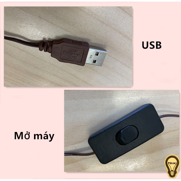Chùm cành cây giả gắn đèn led độc đáo dùng trang trí Lễ Tết, làm đèn decor .