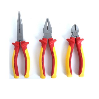 Bộ 3 kìm chuyên dụng cách điện 1000v vde 3pcs set stanley 84-011