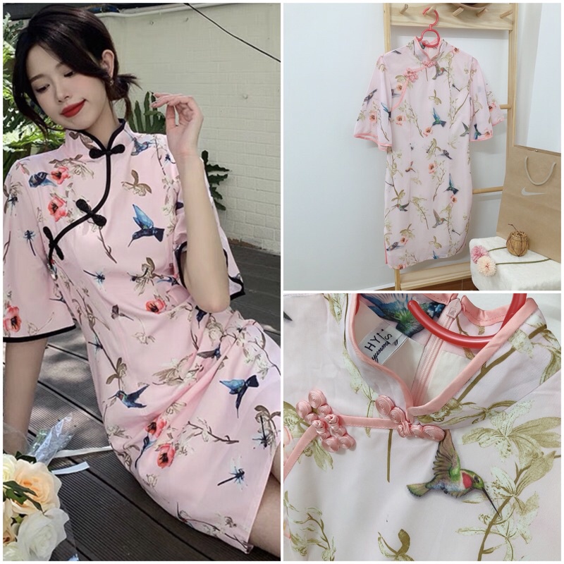 Sườn xám Thượng Hải size SM