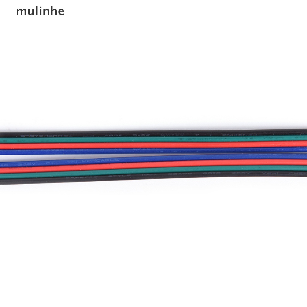Mulinhe Dây Cáp Nối Dài 5m / 10m 4-pin rgb Cho Đèn led 3528 / 5050 rgb