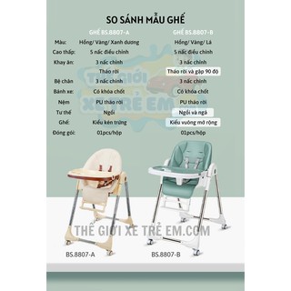 Ghế ngồi đa năng cho bé Best Baby BS.8807B